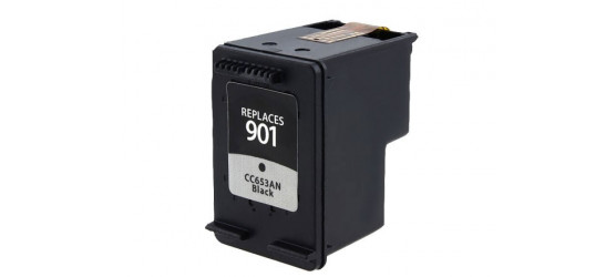 HP 901 (CC653AN) Black Remanufactured Inkjet Cartridge